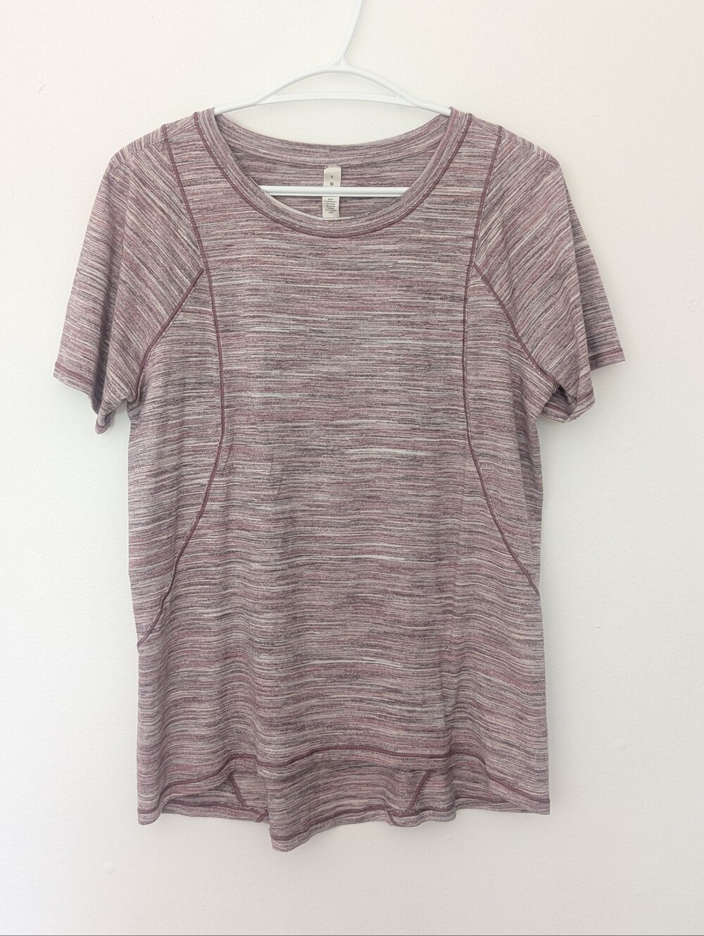 Lululemon Make Miles Count Short Sleeve Training Runs Gym Athletic Activewear 8
